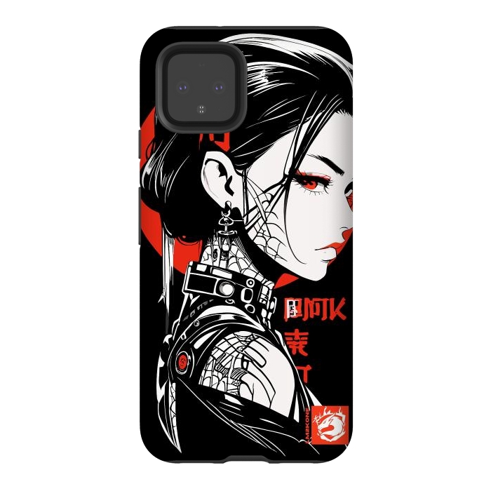 Pixel 4 StrongFit Dark Geisha Japan by LM2Kone