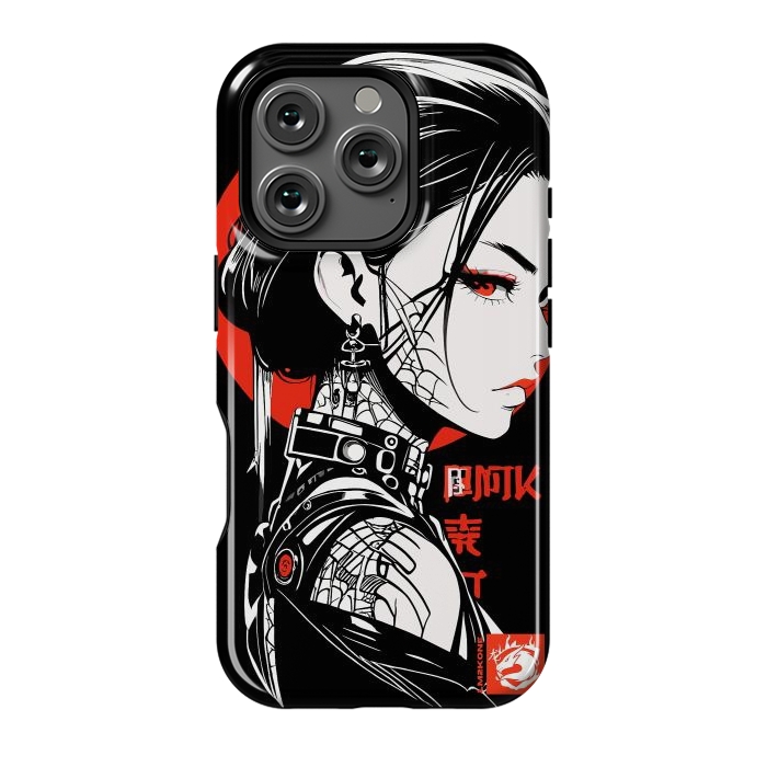 iPhone 16 Pro StrongFit Dark Geisha Japan by LM2Kone