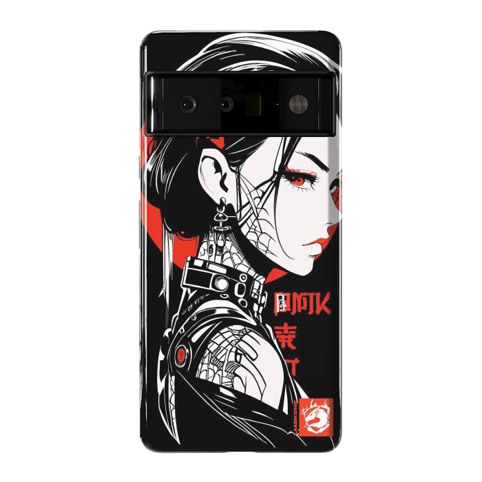 Pixel 6 Pro StrongFit Dark Geisha Japan by LM2Kone