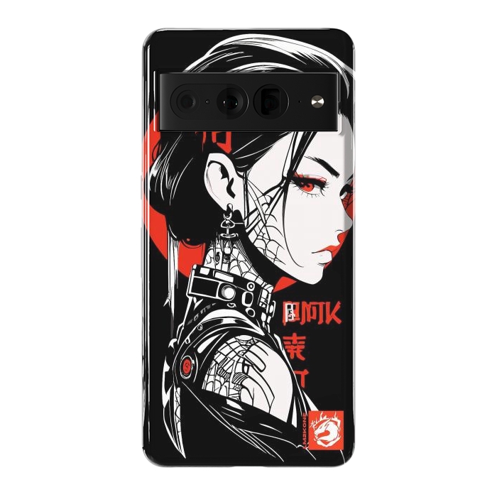 Pixel 7 Pro StrongFit Dark Geisha Japan by LM2Kone