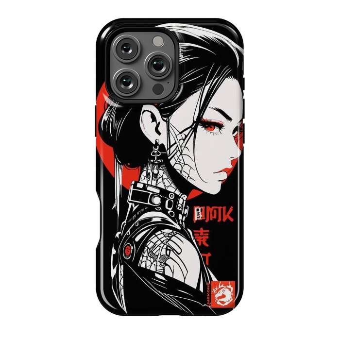 iPhone 16 Pro Max StrongFit Dark Geisha Japan by LM2Kone