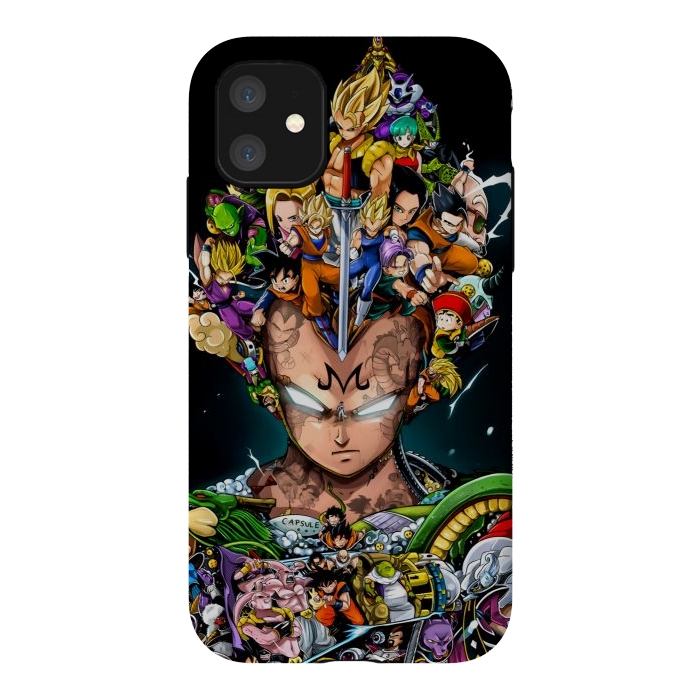 iPhone 11 StrongFit DOODLE DRAGON VEGETA by ErickConcepts