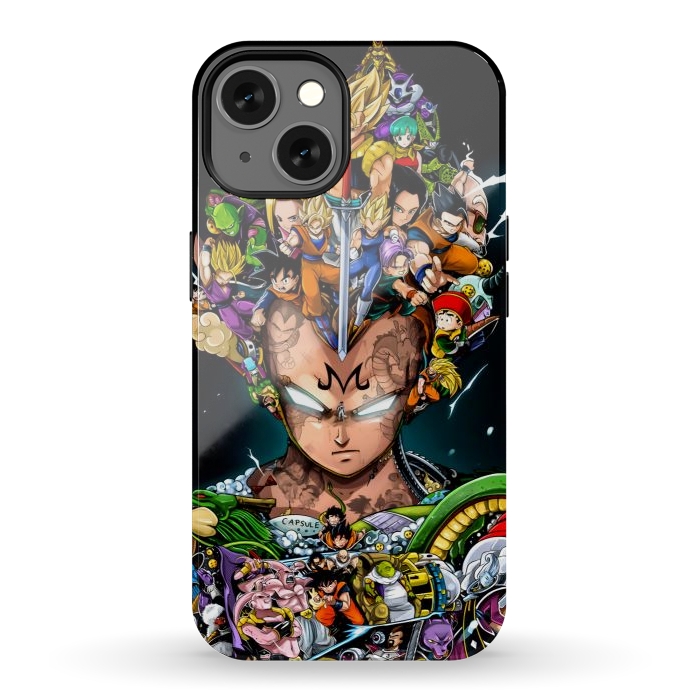 iPhone 13 StrongFit DOODLE DRAGON VEGETA by ErickConcepts