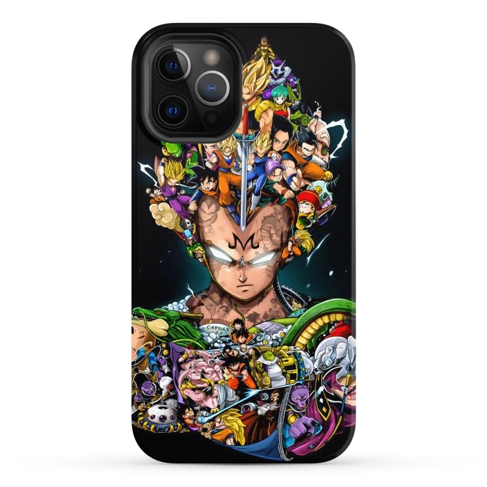 iPhone 12 Pro Max StrongFit DOODLE DRAGON VEGETA by ErickConcepts