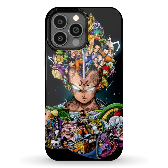 iPhone 13 Pro Max StrongFit DOODLE DRAGON VEGETA by ErickConcepts