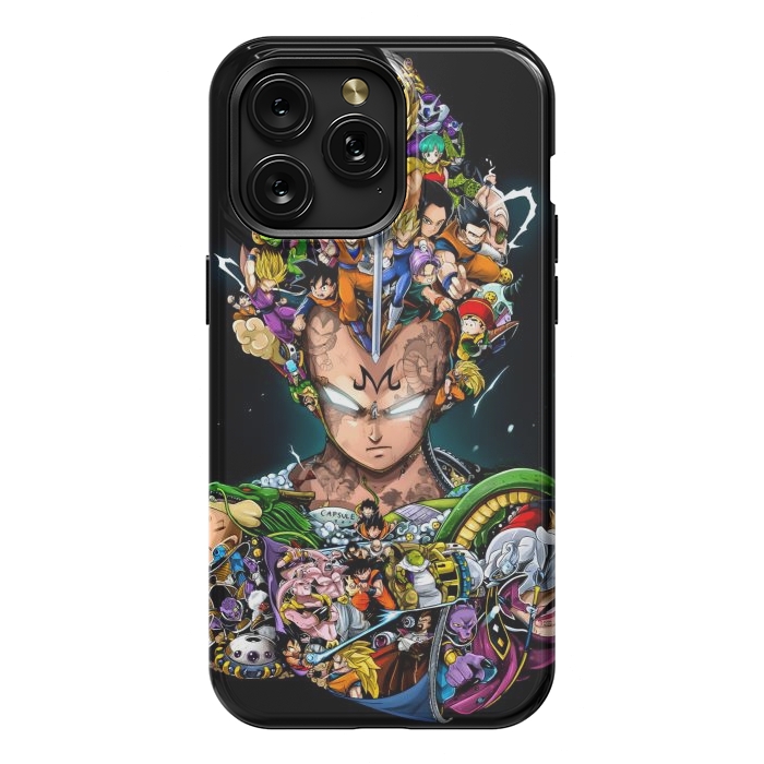 iPhone 15 Pro Max StrongFit DOODLE DRAGON VEGETA by ErickConcepts