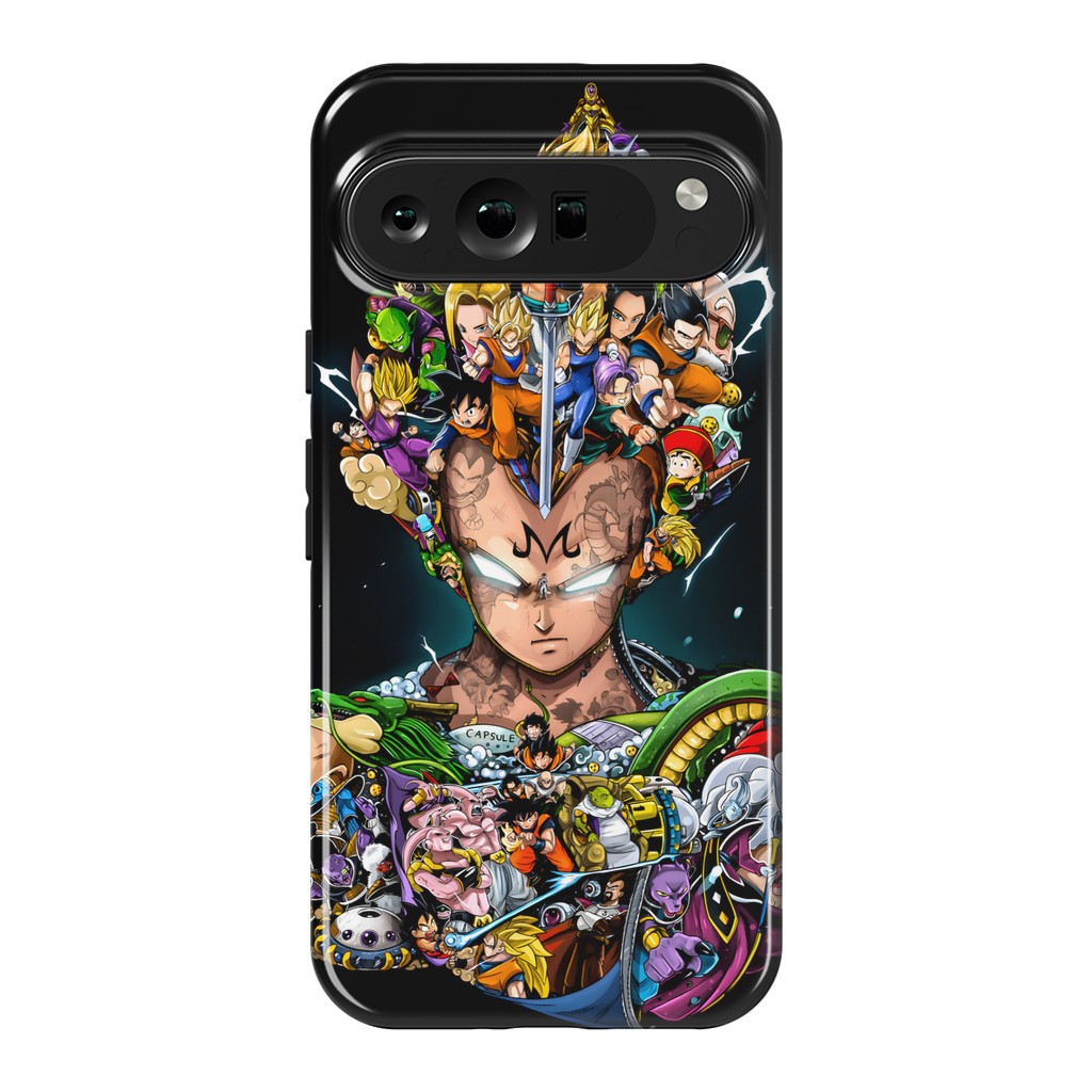 Pixel 9 Pro XL StrongFit DOODLE DRAGON VEGETA by ErickConcepts