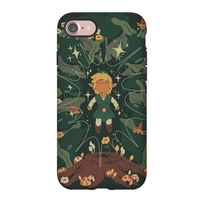 iPhone 7 StrongFit Minish Boy and Gnomes by Ilustrata