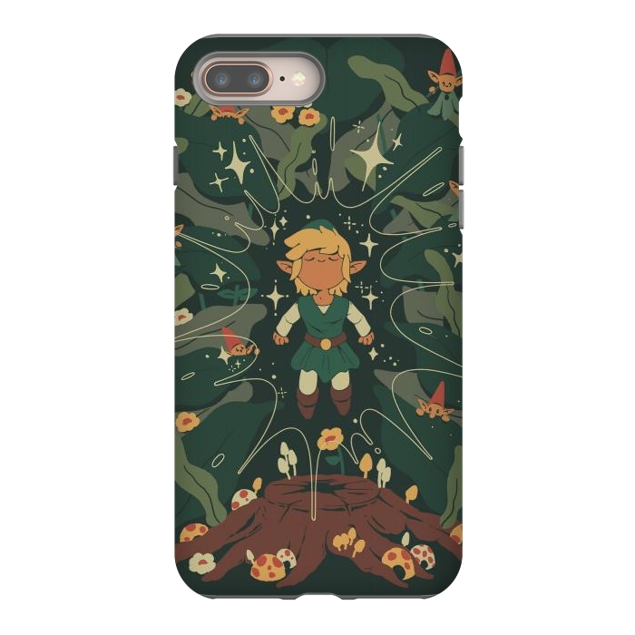 iPhone 7 plus StrongFit Minish Boy and Gnomes by Ilustrata