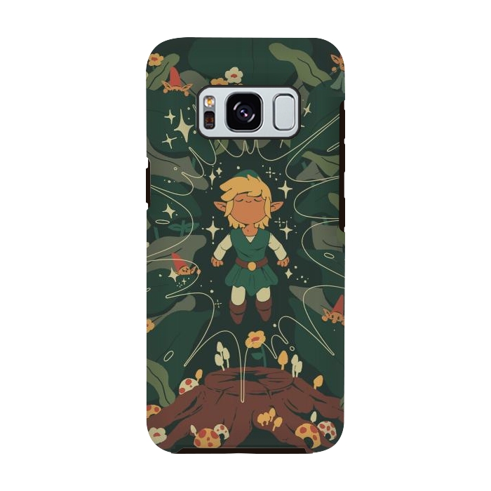 Galaxy S8 StrongFit Minish Boy and Gnomes by Ilustrata