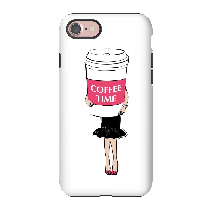 iPhone 7 StrongFit Coffee Lover by Martina