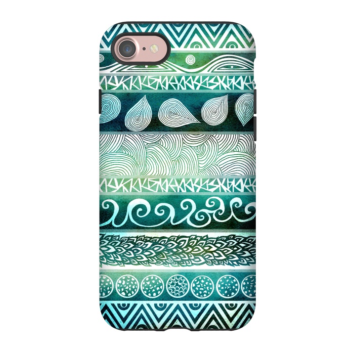 iPhone 7 StrongFit Dreamy Tribal by Pom Graphic Design