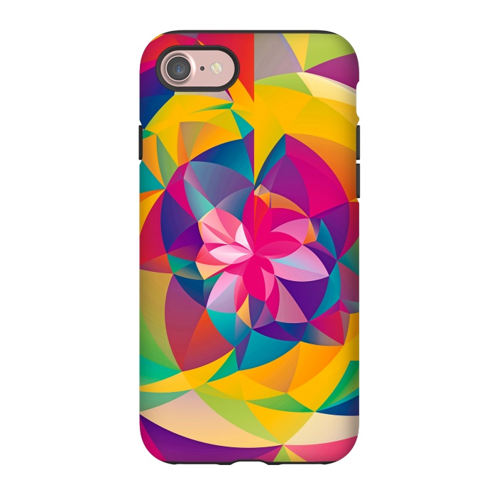 iPhone 7 StrongFit Acid Blossom by Eleaxart