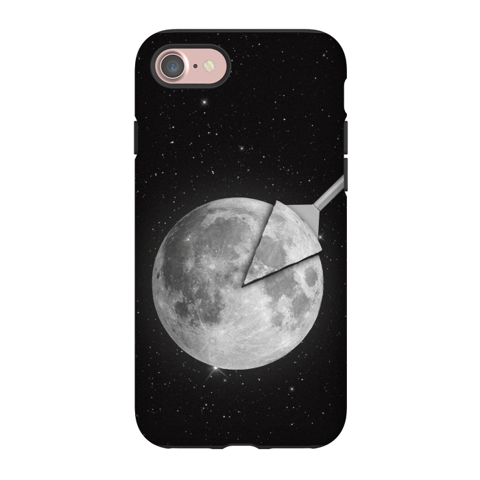 iPhone 7 StrongFit Moon Piece by Sebastian Parra