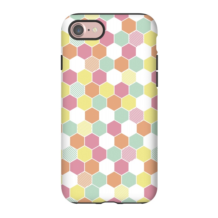 iPhone 7 StrongFit Geo Hex by Alice Perry Designs