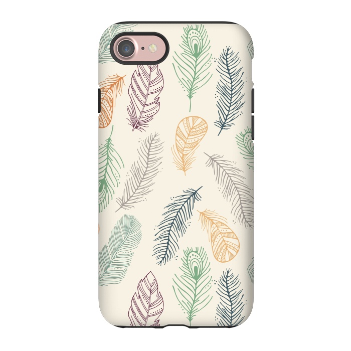 iPhone 7 StrongFit Feathers by TracyLucy Designs