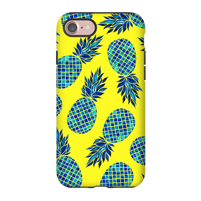iPhone 7 StrongFit Pineapple Lush by Amaya Brydon