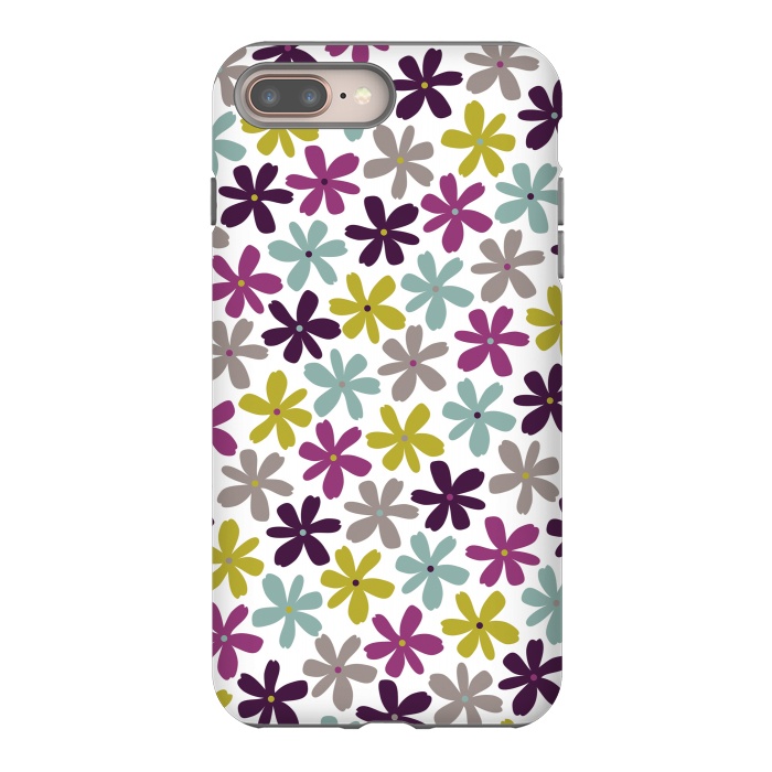 iPhone 7 plus StrongFit Allium Ditsy by Rosie Simons