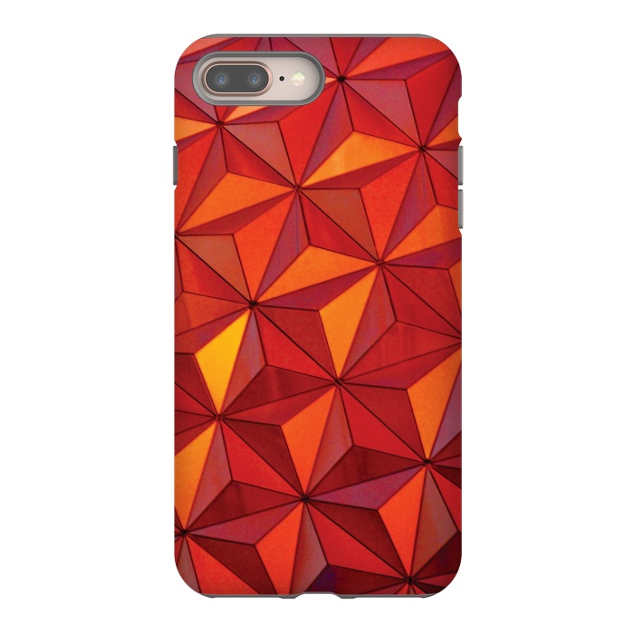 iPhone 7 plus StrongFit Geometric Epcot by Josie Steinfort 