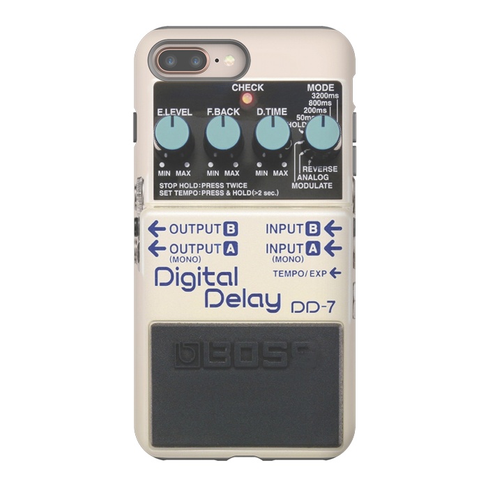 iPhone 7 plus StrongFit CASE DIGITAL DELAY by Diego Tirigall