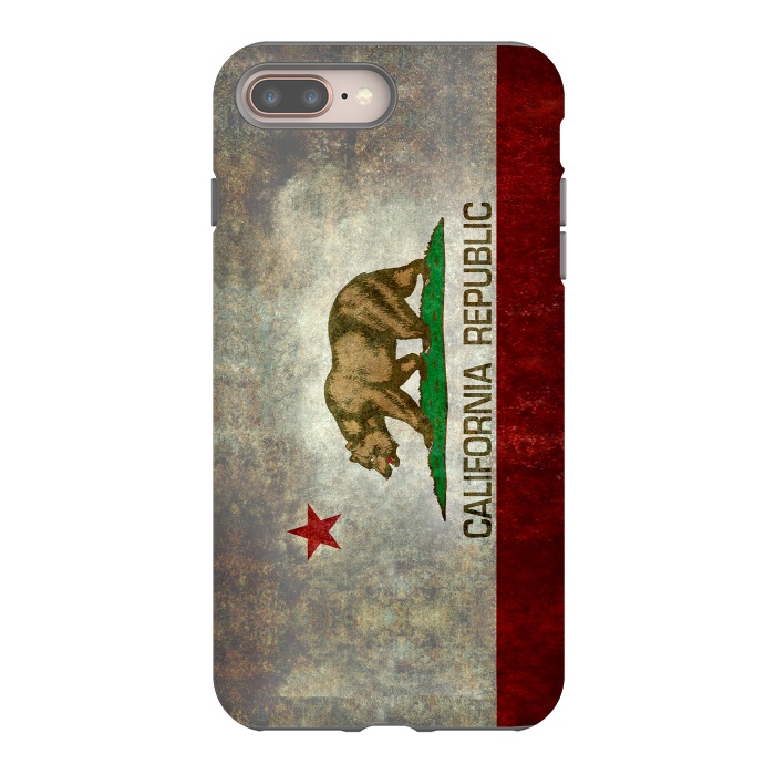 iPhone 7 plus StrongFit California Republic State by Bruce Stanfield