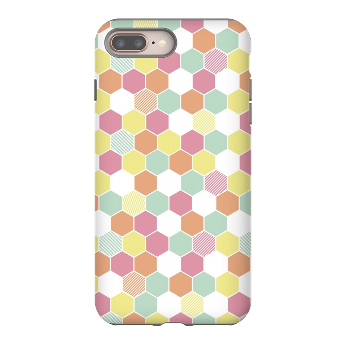 iPhone 7 plus StrongFit Geo Hex by Alice Perry Designs