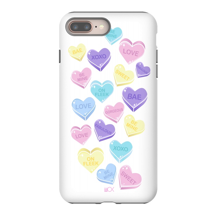 iPhone 7 plus StrongFit Heart Candy by M.O.K.
