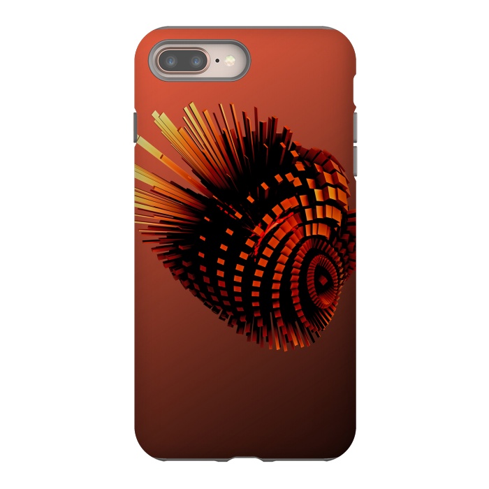 iPhone 7 plus StrongFit Your Bronze Cyborg Heart by Adoryanti