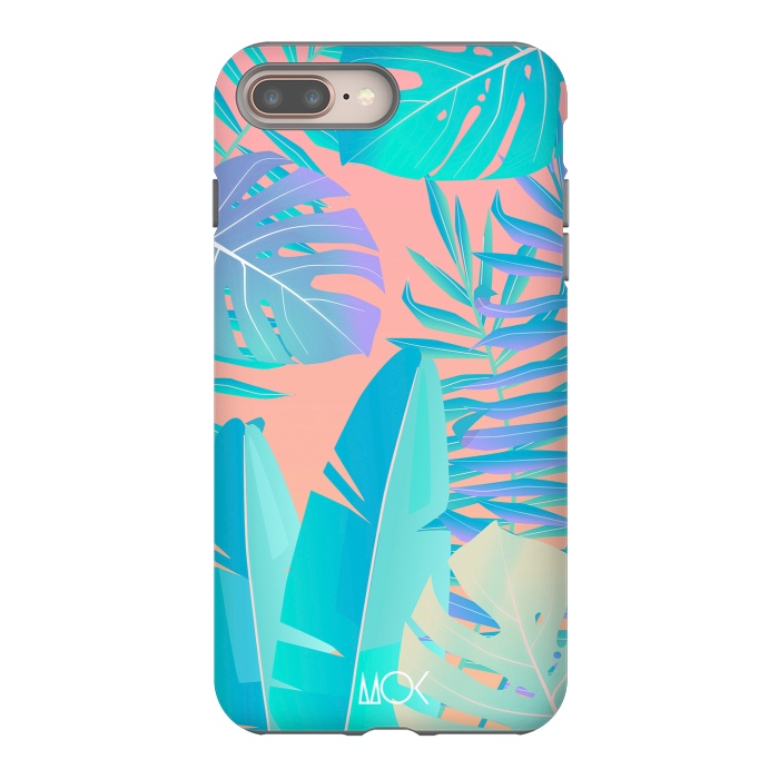 iPhone 7 plus StrongFit Tropics by M.O.K.