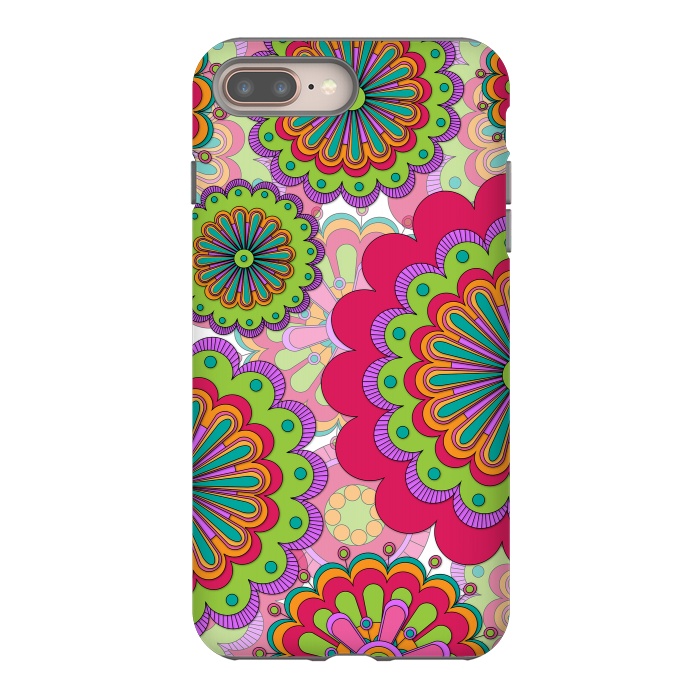iPhone 7 plus StrongFit Funky by Shelly Bremmer