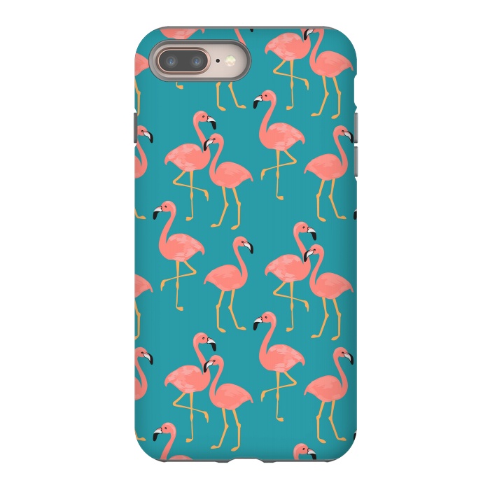 iPhone 7 plus StrongFit Flamingo by Leska Hamaty