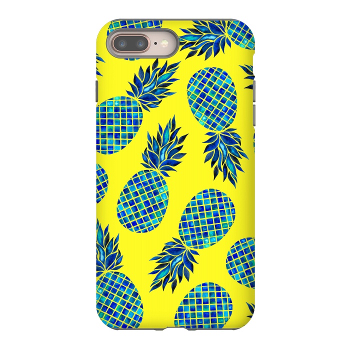 iPhone 7 plus StrongFit Pineapple Lush by Amaya Brydon