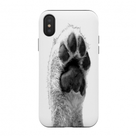 Black and White Dog Paw by Alemi